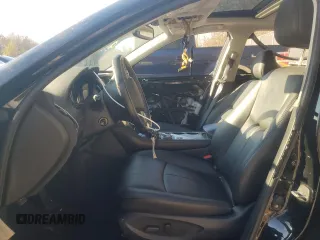 2017 Infiniti Q50 2.0t Sport with VIN JN1CV7ARXHM682154, listed as a Copart auction lot 79536634 with 0 mi miles and Salvage Title. Bid and sale history available at carsss.com. Image 7.