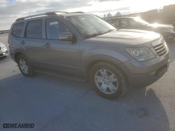 2009 Kia Borrego EX with VIN KNDJJ742995026585, listed as a Copart auction lot 86527134 with 203,848 mi miles and Clean Title. Bid and sale history available at carsss.com. Image 4.
