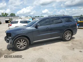 2014 Dodge Durango Limited with VIN 1C4RDHDG3EC449650, listed as a Copart auction lot 60268775 with 195,450 mi miles and Salvage title. Bid and sale history available at DreamBid. Image 1.