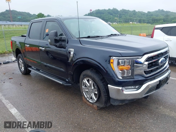 2021 Ford F-150 XL with VIN 1FTEW1EP7MKE40582, listed as a IAAI auction lot 42415827 with 66,579 mi miles and . Bid and sale history available at DreamBid. Image 1.