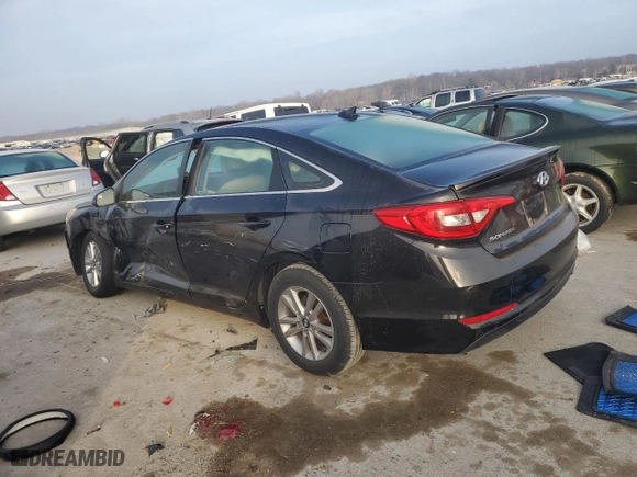 2016 Hyundai Sonata 2.4L SE with VIN 5NPE24AF3GH319027, listed as a Copart auction lot 86310354 with 130,305 mi miles and Salvage Title. Bid and sale history available at carsss.com. Image 2.