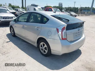 2015 Toyota Prius Four with VIN JTDKN3DU6F0467456, listed as a IAAI auction lot 42112420 with 1 mi miles. Bid and sale history available at carsss.com. Image 3.
