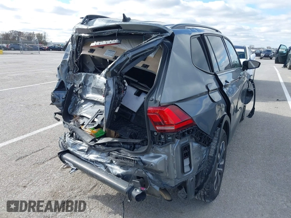 2023 Volkswagen Tiguan S with VIN 3VVRB7AXXPM033845, listed as a IAAI auction lot 40918862 with 38,122 mi miles and . Bid and sale history available at DreamBid. Image 19.