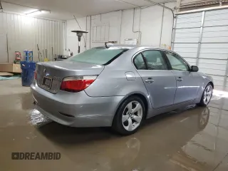 2005 BMW 5 Series 530i with VIN WBANA73565CR58629, listed as a Copart auction lot 75048804 with Not Provided miles and Non Repairable. Bid and sale history available at DreamBid. Image 3.