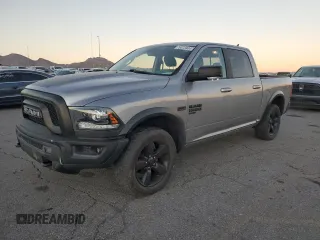 2019 Ram 1500 Warlock z VIN 1C6RR7LT7KS655282, wystawiony jako Copart lot #79073404 z przebiegiem 79 297 mil mil oraz Szkoda całkowita • Salvage title. Historia ofert i sprzedaży dostępna na DreamBid. Obrazek 1.