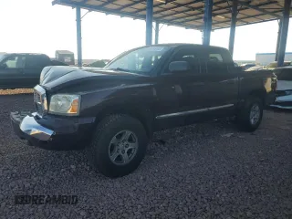 2005 Dodge Dakota Laramie with VIN 1D7HW58NX5S189370, listed as a Copart auction lot 43131135 with 198,988 mi miles and Salvage Title. Bid and sale history available at DreamBid. Image 1.