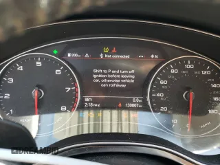 2018 Audi A6 Premium Plus with VIN WAUD8AFC4JN056641, listed as a Copart auction lot 68134704 with 130,807 mi miles and Salvage Title. Bid and sale history available at carsss.com. Image 8.