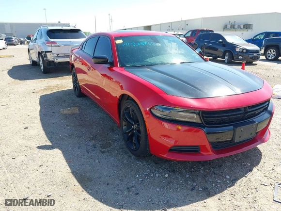 2017 Dodge Charger SE with VIN 2C3CDXBG7HH620652, listed as a IAAI auction lot 41973758 with 1 mi miles. Bid and sale history available at carsss.com. Image 1.