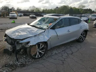 2018 Nissan Maxima Platinum with VIN 1N4AA6AP4JC370230, listed as a Copart auction lot 51544185 with 60,214 mi miles and Salvage Title. Bid and sale history available at DreamBid. Image 1.