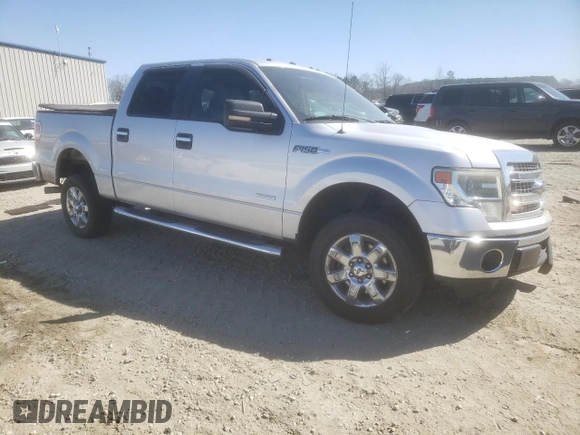 2014 Ford F-150 XL with VIN 1FTFW1CT7EFA23073, listed as a Copart auction lot 47411935 with 146,314 mi miles and Salvage Title. Bid and sale history available at carsss.com. Image 4.