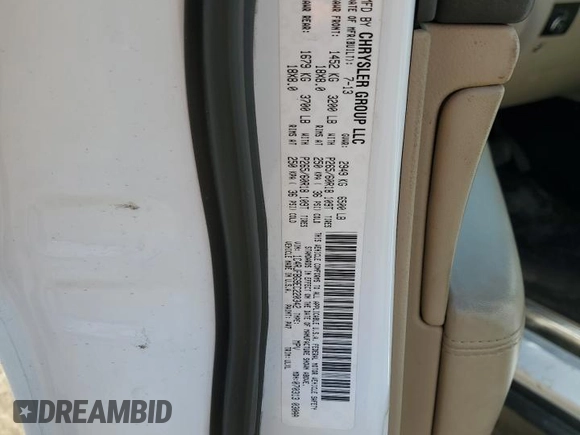 2014 Jeep Grand Cherokee Limited with VIN 1C4RJFBG9EC220342, listed as a Copart auction lot 56491925 with 257,167 mi miles and Clean Title. Bid and sale history available at DreamBid. Image 12.