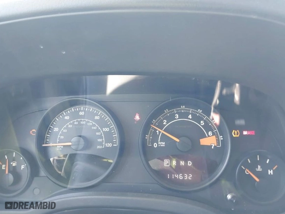 2016 Jeep Patriot Latitude with VIN 1C4NJRFBXGD673591, listed as a IAAI auction lot 41676827 with 114,632 mi miles. Bid and sale history available at carsss.com. Image 7.