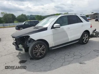 2015 Mercedes-Benz M 350 with VIN 4JGDA5HBXFA534879, listed as a Copart auction lot 54306825 with 161,624 mi miles and Salvage title. Bid and sale history available at DreamBid. Image 1.