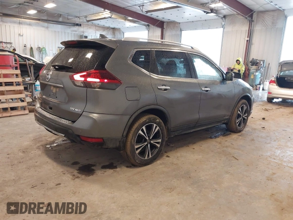 2019 Nissan Rogue SV with VIN JN8AT2MV0KW385450, listed as a IAAI auction lot 41724976 with 75,345 mi miles. Bid and sale history available at carsss.com. Image 4.