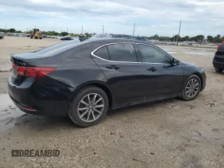 2019 Acura TLX with VIN 19UUB1F34KA003839, listed as a Copart auction lot 46696995 with 0 mi miles and Non Repairable. Bid and sale history available at carsss.com. Image 3.