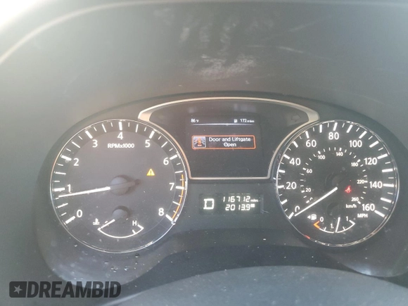 2015 Nissan Pathfinder SV with VIN 5N1AR2MN2FC626602, listed as a Copart auction lot 51052895 with 116,712 mi miles and Salvage title. Bid and sale history available at DreamBid. Image 9.