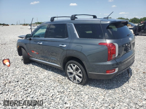 2022 Hyundai Palisade SEL z VIN KM8R3DHE2NU391329, wystawiony jako Copart lot #56842765 z przebiegiem 60 436 mil mil oraz Szkoda całkowita • Salvage title. Historia ofert i sprzedaży dostępna na DreamBid. Obrazek 2.