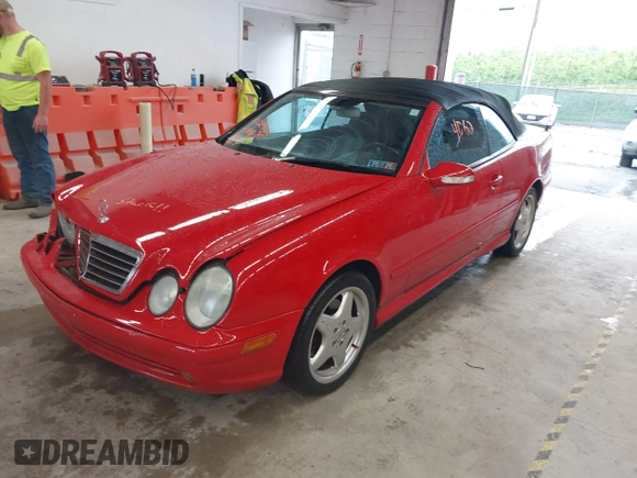 2001 Mercedes-Benz CLK 320/430 z VIN WDBLK70G91T076182, wystawiony jako IAAI lot #42244062 z przebiegiem 77 733 mil mil oraz . Historia ofert i sprzedaży dostępna na DreamBid. Obrazek 16.