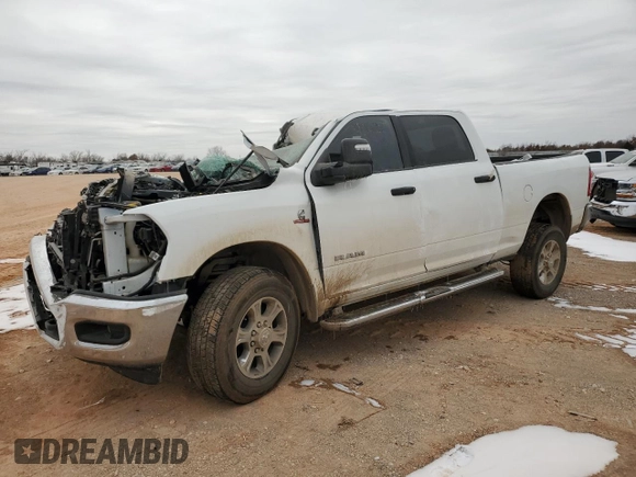 2023 Ram 2500 Big Horn with VIN 3C6UR5DL0PG632650, listed as a Copart auction lot 45402525 with Not provided miles and Salvage title. Bid and sale history available at DreamBid. Image 1.