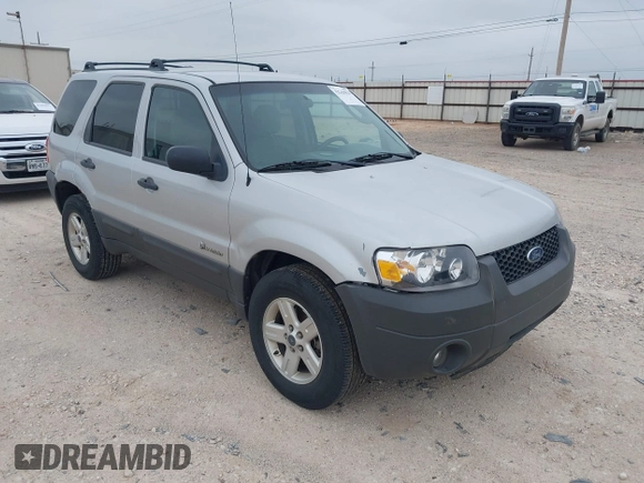 2006 Ford Escape Hybrid with VIN 1FMCU96H56KD26694, listed as a IAAI auction lot 42369824 with 197,995 mi miles and . Bid and sale history available at DreamBid. Image 1.