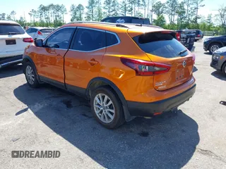 2020 Nissan Rogue Sport SV with VIN JN1BJ1CV2LW277014, listed as a IAAI auction lot 41974067 with 122,942 mi miles. Bid and sale history available at carsss.com. Image 3.