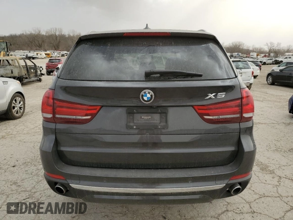 2015 BMW X5 xDrive35i z VIN 5UXKR0C56F0P10422, wystawiony jako Copart lot #49214395 z przebiegiem 115 374 mil mil oraz Szkoda całkowita • Salvage title. Historia ofert i sprzedaży dostępna na DreamBid. Obrazek 6.