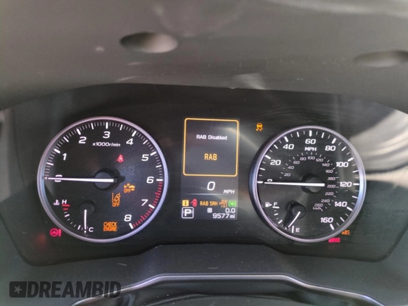 2024 Subaru Outback Touring with VIN 4S4BTAPCXR3257650, listed as a Copart auction lot 50429545 with 9,577 mi miles and Salvage title. Bid and sale history available at DreamBid. Image 9.