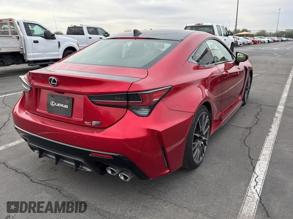 2020 Lexus RC F with VIN JTHJP5BC0L5007766, listed as a Copart auction lot 86857424 with 1,971 mi miles and Clean Title. Bid and sale history available at carsss.com. Image 4.