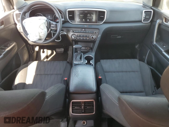 2021 Kia Sportage LX with VIN KNDPM3AC0M7870468, listed as a Copart auction lot 53184645 with 85,905 mi miles and Non Repairable. Bid and sale history available at carsss.com. Image 8.