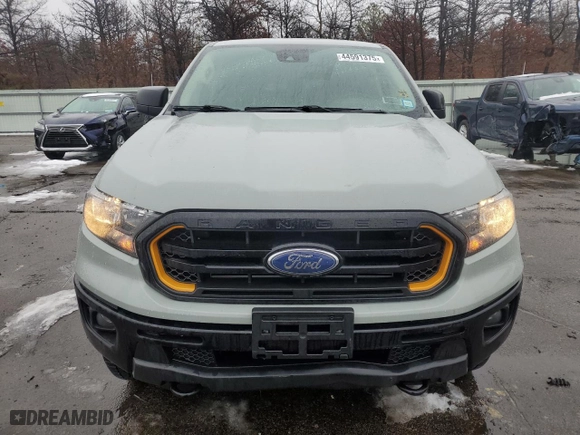 2023 Ford Ranger XL with VIN 1FTER4FH1PLE19323, listed as a Copart auction lot 44591375 with 18,147 mi miles and Salvage Title. Bid and sale history available at carsss.com. Image 5.