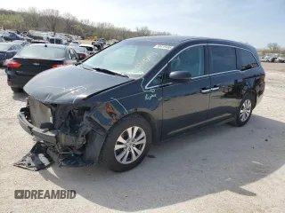 2016 Honda Odyssey SE with VIN 5FNRL5H35GB059759, listed as a Copart auction lot 50419465 with 151,196 mi miles and Salvage Title. Bid and sale history available at DreamBid. Image 1.