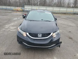2015 Honda Civic Sedan LX with VIN 19XFB2F55FE700860, listed as a Copart auction lot 52613915 with 170,174 mi miles and Salvage Title. Bid and sale history available at carsss.com. Image 5.