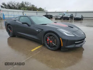 2015 Chevrolet Corvette Z51 3LT z VIN 1G1YM2D73F5124858, wystawiony jako Copart lot #79652264 z przebiegiem 33 238 mil mil oraz Czysty tytuł • Clean title. Historia ofert i sprzedaży dostępna na DreamBid. Obrazek 4.