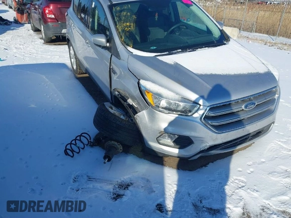 2017 Ford Escape SE with VIN 1FMCU0G97HUB82821, listed as a IAAI auction lot 41541484 with 134,088 mi miles. Bid and sale history available at carsss.com. Image 1.