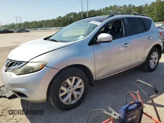 2012 Nissan Murano SL with VIN JN8AZ1MU1CW101907, listed as a Copart auction lot 53204195 with 219,316 mi miles and Salvage Title. Bid and sale history available at carsss.com. Image 1.
