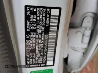 1992 Mercedes-Benz S 320 z VIN WDBGA32E4NA019320, wystawiony jako Copart lot #55062305 z przebiegiem 163 212 mil mil oraz Szkoda całkowita • Salvage title. Historia ofert i sprzedaży dostępna na DreamBid. Obrazek 13.