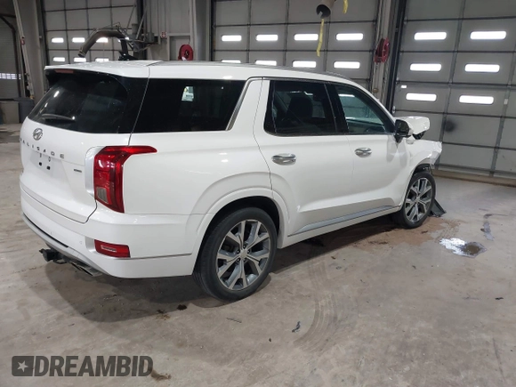 2021 Hyundai Palisade Limited z VIN KM8R5DHEXMU210597, wystawiony jako IAAI lot #41869656 z przebiegiem 56 874 mil mil oraz . Historia ofert i sprzedaży dostępna na DreamBid. Obrazek 4.