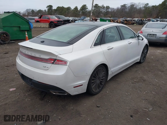 2013 Lincoln MKZ with VIN 3LN6L2JK4DR816031, listed as a IAAI auction lot 41701444 with 147,701 mi miles. Bid and sale history available at carsss.com. Image 4.