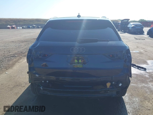 2022 Audi Q3 S line Premium with VIN WA1DECF32N1022633, listed as a IAAI auction lot 42141243 with 41,599 mi miles and . Bid and sale history available at DreamBid. Image 17.