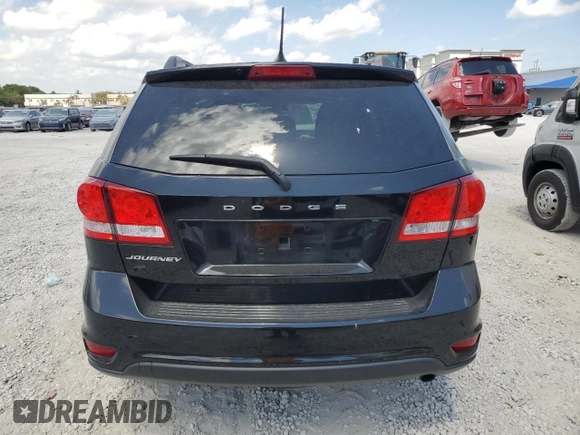 2017 Dodge Journey SXT with VIN 3C4PDCBBXHT701338, listed as a Copart auction lot 48244005 with 66,418 mi miles and Salvage Title. Bid and sale history available at DreamBid. Image 6.