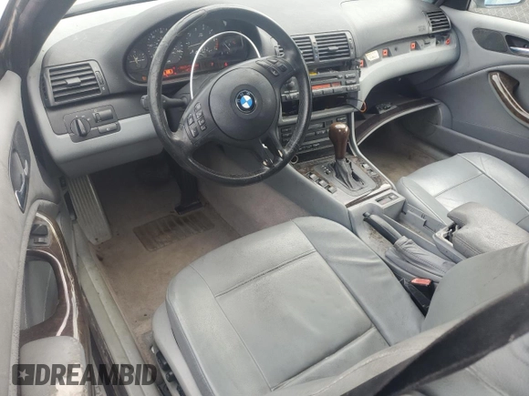 2002 BMW 3 Series 325Ci with VIN WBABS33402PG84108, listed as a Copart auction lot 88308915 with 238,035 mi miles and Non Repairable. Bid and sale history available at carsss.com. Image 8.