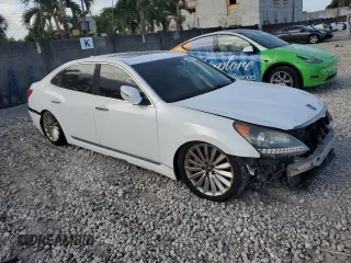 2016 Hyundai Equus Signature with VIN KMHGH4JH3GU101342, listed as a Copart auction lot 80868914 with 93,381 mi miles and Clean title. Bid and sale history available at DreamBid. Image 4.