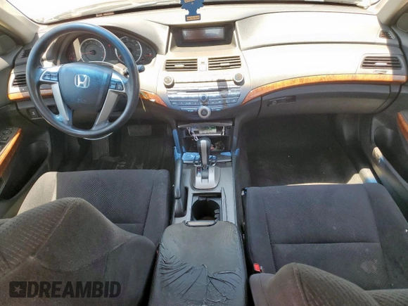 2012 Honda Accord EX with VIN 1HGCP2F77CA165598, listed as a Copart auction lot 61184235 with 163,258 mi miles and Salvage title. Bid and sale history available at DreamBid. Image 8.
