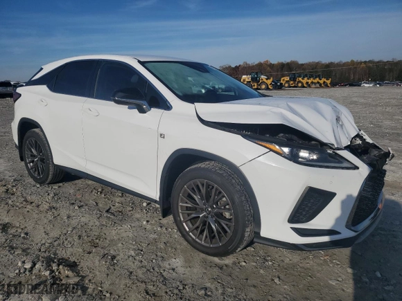 2020 Lexus RX with VIN 2T2SZMDAXLC235598, listed as a Copart auction lot 82036884 with 47,168 mi miles and Salvage Title. Bid and sale history available at carsss.com. Image 4.