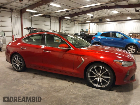 2020 Genesis G70 2.0T with VIN KMTG44LA3LU059816, listed as a IAAI auction lot 42293436 with 49,832 mi miles and . Bid and sale history available at DreamBid. Image 14.