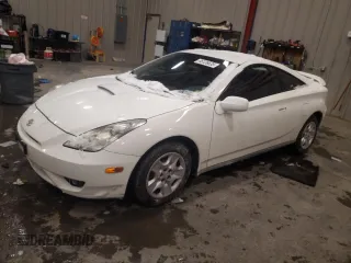 2003 Toyota Celica GT with VIN JTDDR32T330142945, listed as a Copart auction lot 46126635 with 143,476 mi miles and Clean Title. Bid and sale history available at carsss.com. Image 1.