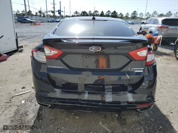 2016 Ford Fusion Titanium with VIN 3FA6P0K96GR261229, listed as a Copart auction lot 52696115 with 87,954 mi miles and Salvage Title. Bid and sale history available at carsss.com. Image 6.