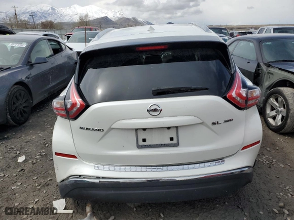 2015 Nissan Murano Platinum with VIN 5N1AZ2MH8FN239194, listed as a Copart auction lot 51532785 with 30,162 mi miles and Salvage Title. Bid and sale history available at carsss.com. Image 6.