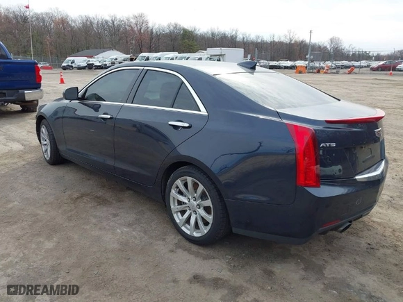 2017 Cadillac ATS Sedan RWD with VIN 1G6AA5RX1H0208370, listed as a IAAI auction lot 41814508 with 42,997 mi miles. Bid and sale history available at carsss.com. Image 3.