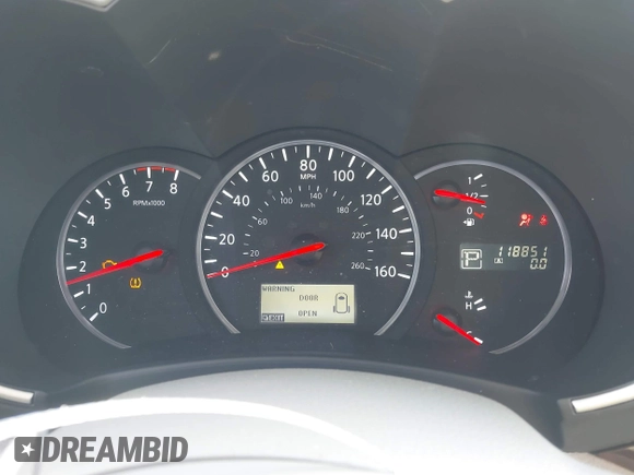 2016 Nissan Quest SL with VIN JN8AE2KP0G9157260, listed as a IAAI auction lot 41938589 with 118,851 mi miles and . Bid and sale history available at DreamBid. Image 7.